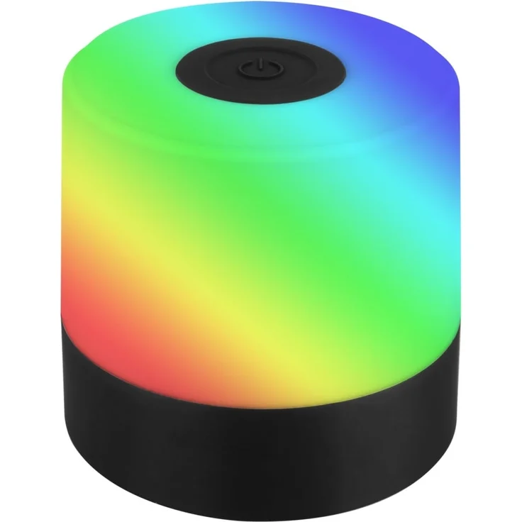 Di-KA Akku Tischleuchte SMAL 1,5W, RGB-Touchsteuerung, schwarz – Bild 2