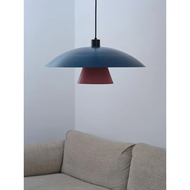 OSRAM Decor Flying Mushroom, Hängelampe aus Stahl mit E27-Fassung, blau/pink – Bild 7