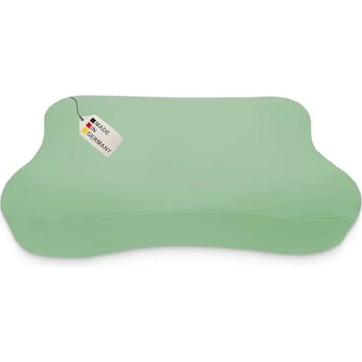 DUKAL Kissenbezug passend für Blackroll Recovery Pillow und weitere, 100% Baumwolle, (1 Stück), aus hochwertigem Doppel-Jersey, mit Reißverschluss, Made in Germany – Bild 2