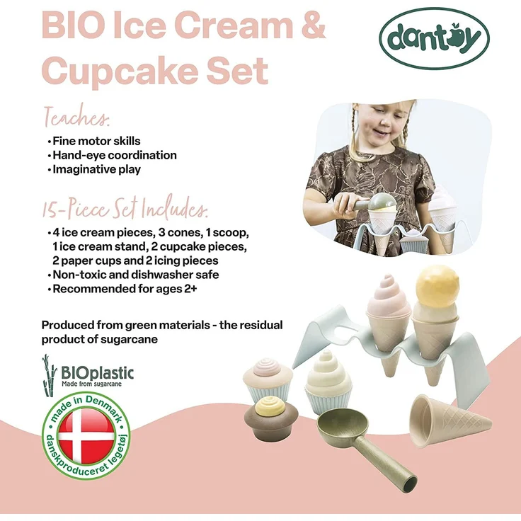 Dantoy BIO-Linie Eis Set – Bild 2