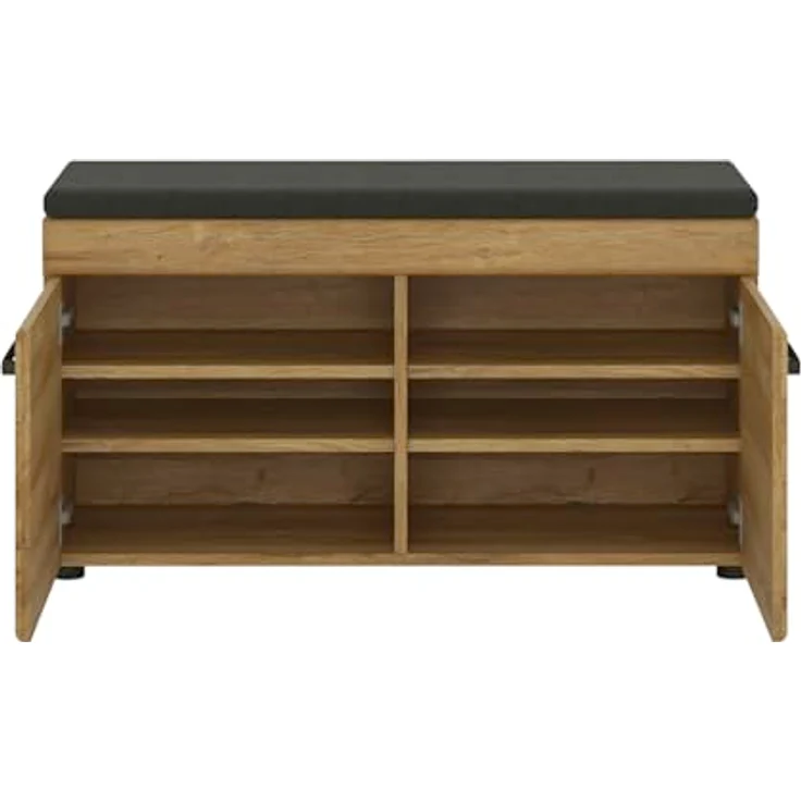 Garderoben-Set >Cortina< (4-teilig) Grandson Eiche - 190x195x38 BxHxT – Bild 5