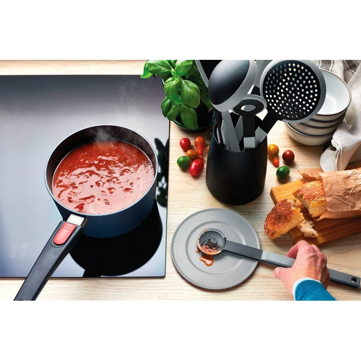 WOLL Besteckhalter Cook it, (Set, 2-tlg, 1x Utensilienbehälter, 1x Löffelablage), passend für 8 Küchenhelfer – Bild 2