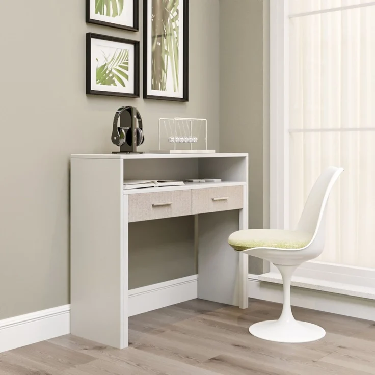 Skye Decor 'My Desk' Schreibtisch, Weiß, 99 x 88 x 66 cm – Bild 2