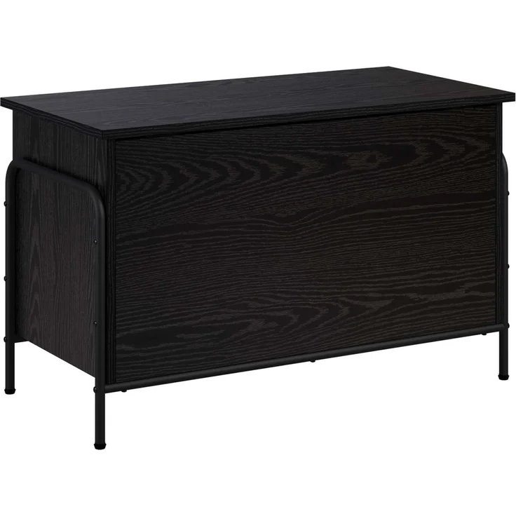 vidaXL Aufbewahrungsbox Schwarz Eichen-Optik 80 x 40 x 49,5 cm 8013674 – Bild 5