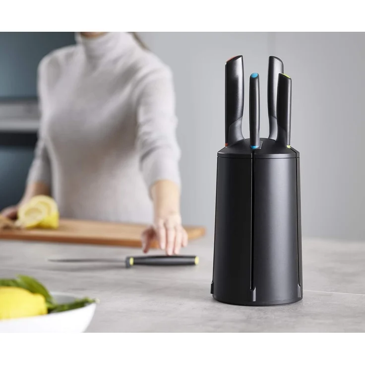 Joseph Joseph Elevate™ Messerkarussell-Set – Mahrfarbig – Bild 6