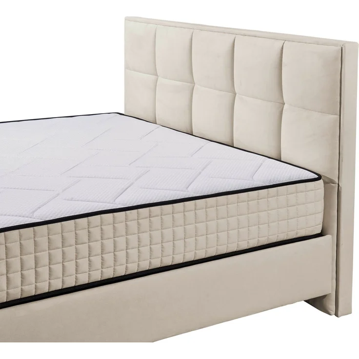 Boxspringbett Monroe A Cream |Bettkasten|Duo-Matratze (Härtegrad H3/H4) von ED Exciting Design – Erhältlich in 180x200 cm – Bild 3