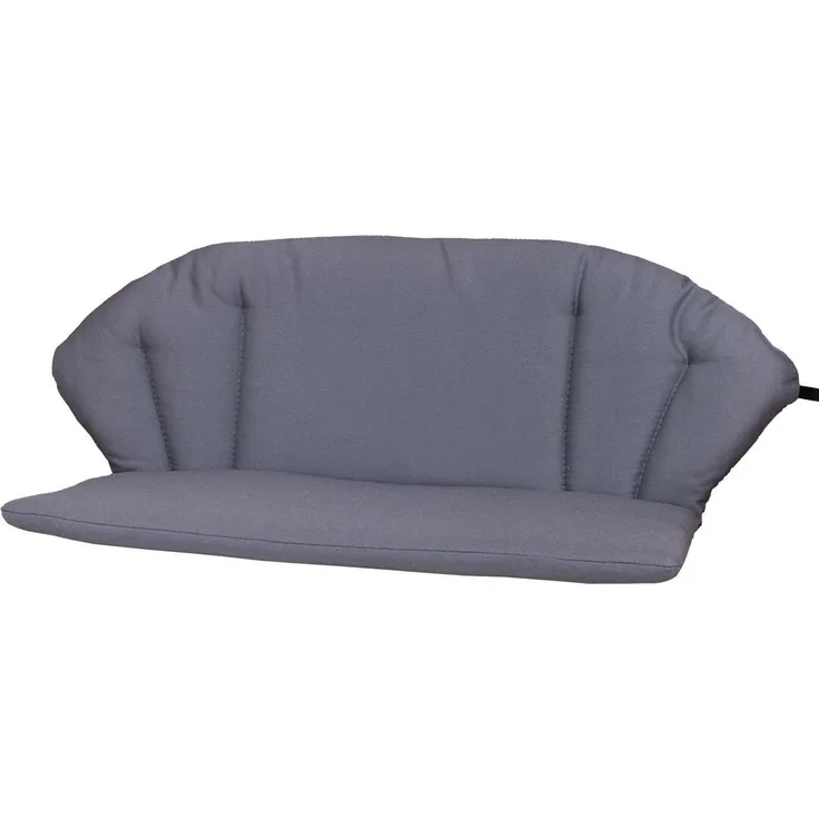 KETTtex Bankauflage für Royal Garden MWH Bank Elegance 2328 dunkelgrau wasserabweisend, (1 St), Klettband