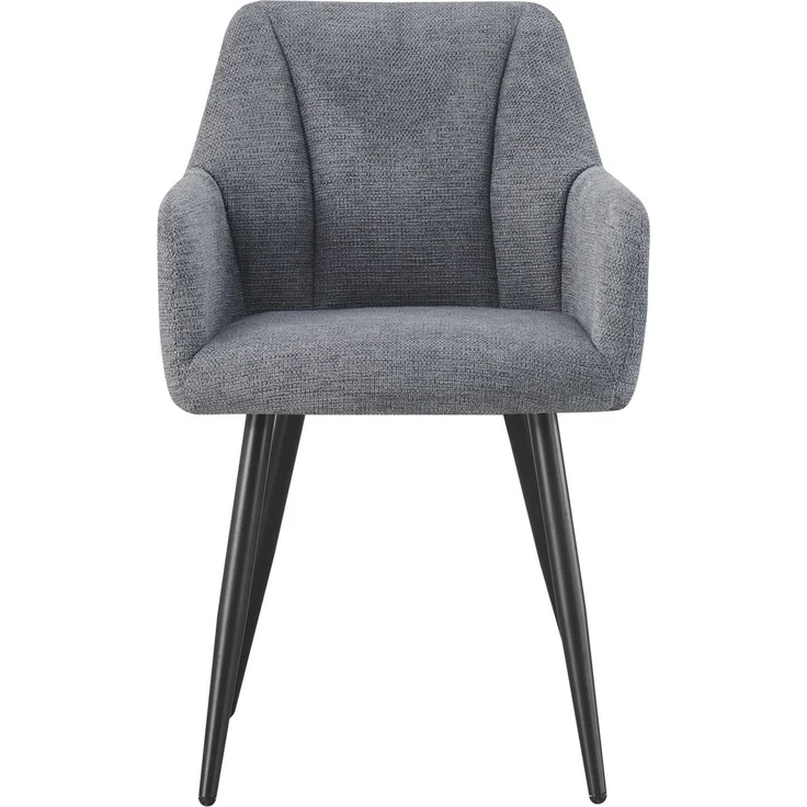 Stuhl 2er Set Barcelona Stühle in Anthrazit - gemütliches Design - B/H/T: 55x82x62 cm – Bild 6