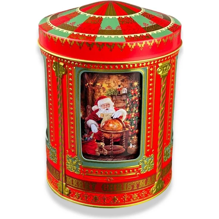 MediMuc Keksdose Spieluhrdose Santa oder Weihnachtskrippe – Bild 1