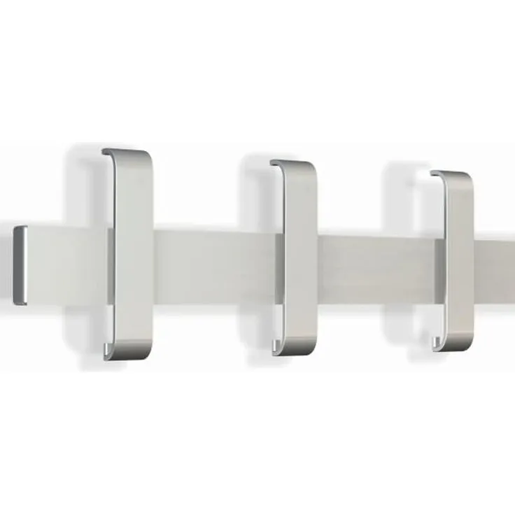 Kerkmann Sicherheits-Wandgarderobe Arosa 43cm silber 3+6 Haken
