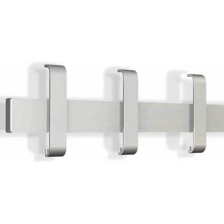 Kerkmann Sicherheits-Wandgarderobe Arosa 43cm silber 3+6 Haken