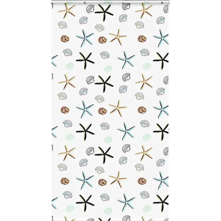 vidaXL Duschrollo mit Kassette 140x240 cm Stoffbreite 136 cm 4015027