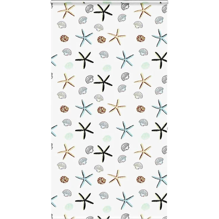 vidaXL Duschrollo mit Kassette 140x240 cm Stoffbreite 136 cm 4015027 – Bild 1