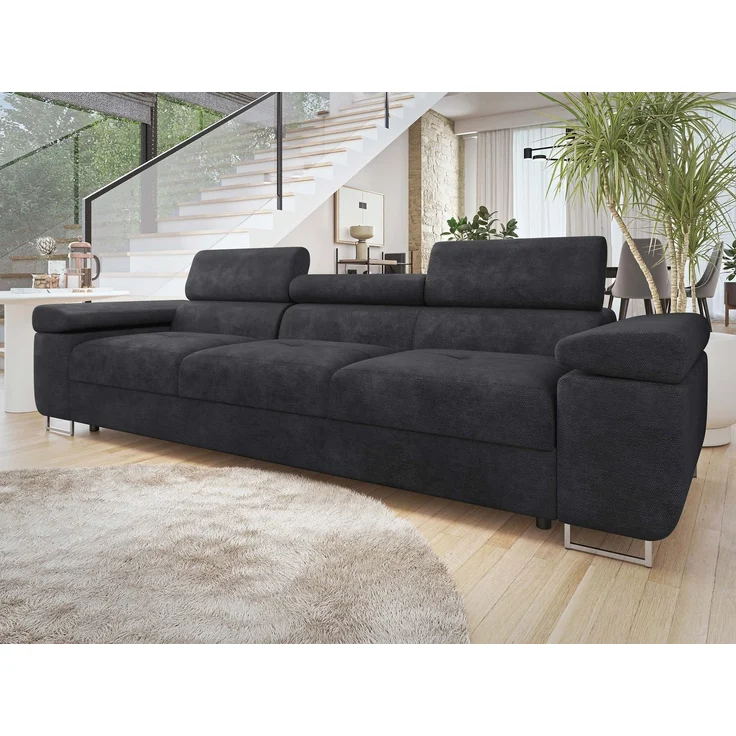 Sofa Torezio III mit Einstellbare Kopfstützen (Farbe: Margo 227.09) – Bild 2