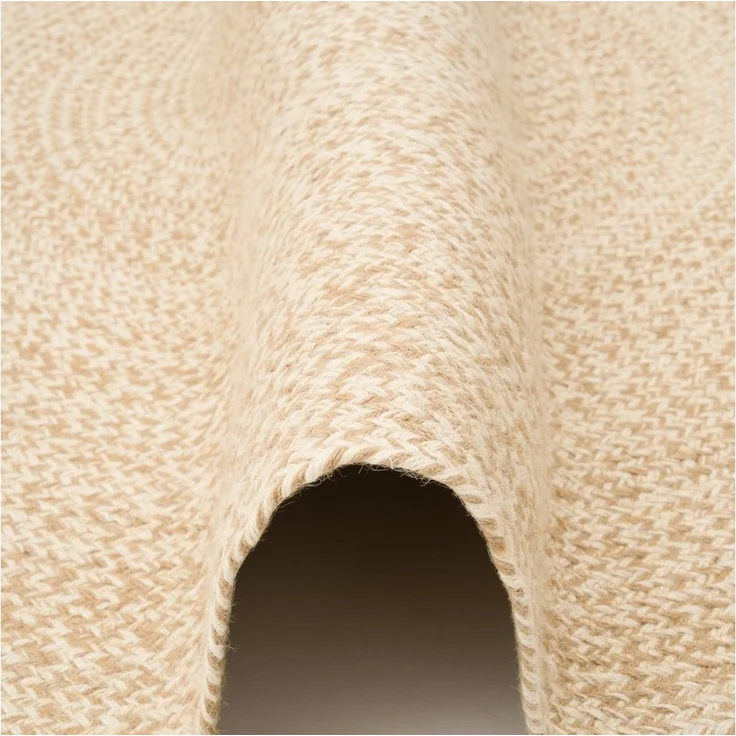 Pergamon Sisalteppich Naturfaser Teppich Handgefertigt Jute Kaya Rund, Rund, Höhe: 8 mm – Bild 2