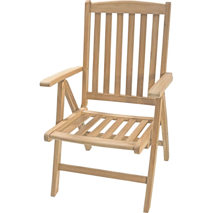 Garten-Sitzgruppe MAIKE 7-tlg. - Teak, Teakbraun | Gartenmöbel-Set Gartengarnitur Garten-Essgruppe mit Stühlen A und Esstisch – Bild 4