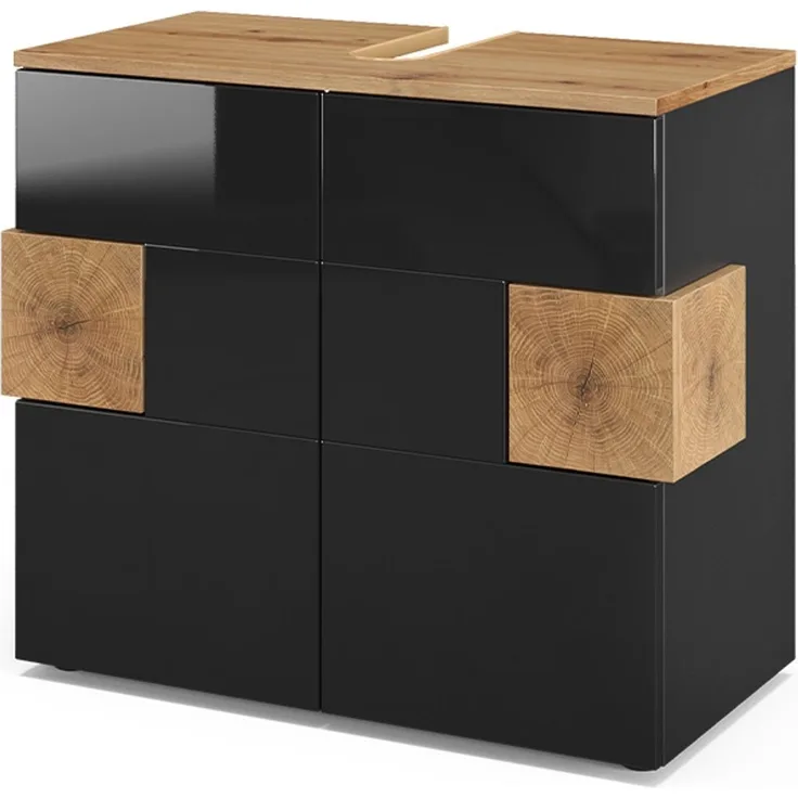 Waschbeckenunterschrank Eden Anthrazit 73.1 x 64 cm Vicco