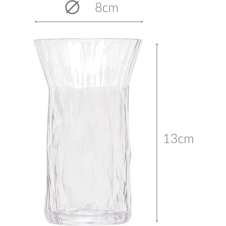 Koziol Superglas Karaffe 250 ml Club Carafe crystal clear – Bild 3