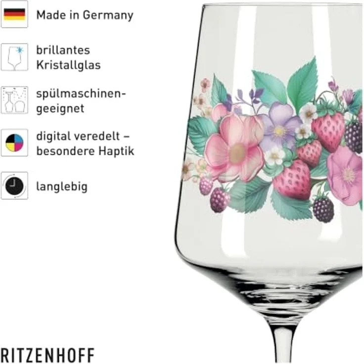 Ritzenhoff 6011004 Aperitifglas 2er-Set F25 SOMMERSONETT Sprizz 2025 – Bild 5
