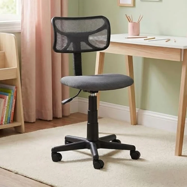 IDIMEX Drehstuhl MILAN, Kinderdrehstuhl Schreibtischstuhl Kinder Bürostuhl drehbar – Bild 1