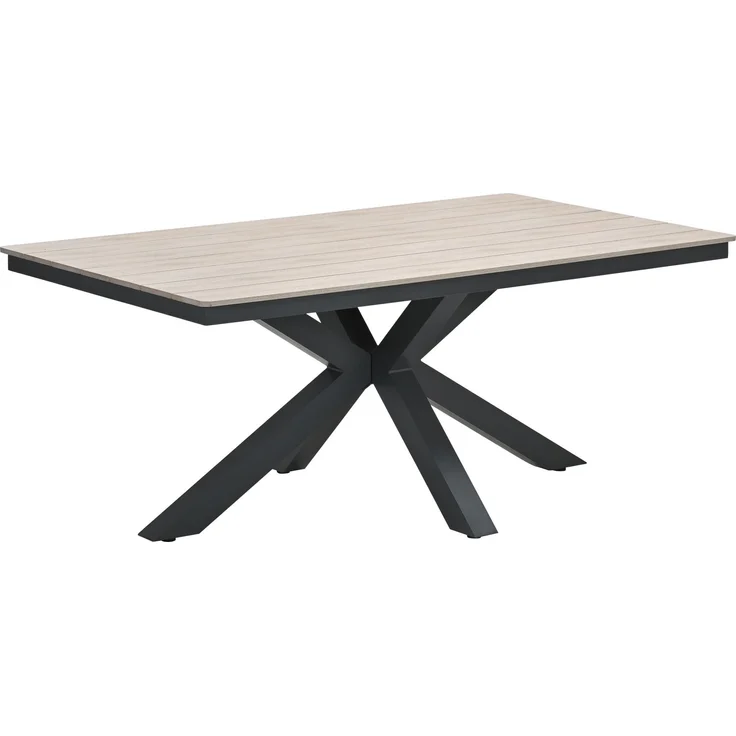 Gardissimo ARMATI Nonwood Alu-Gartentisch Gartenmöbel 180cm (eckig) – Bild 2