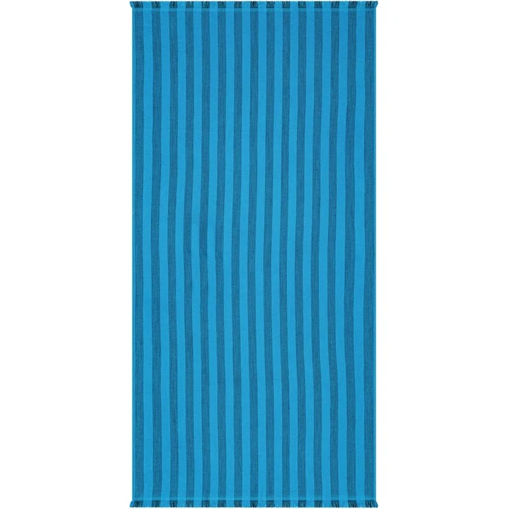 Egeria Strandtuch Pestemal, gewebte Ware (1-St), 80x180 cm, mit Fransen – Bild 1