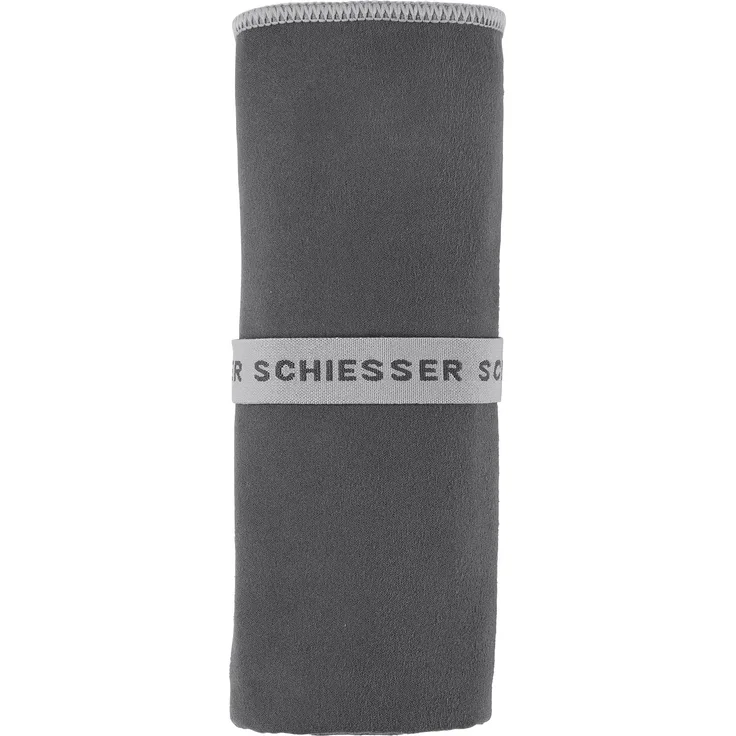 Schiesser Sporthandtuch Mario - 80 x 130 cm - Grau