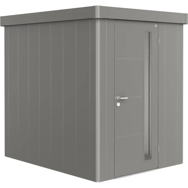 Biohort Gerätehaus Neo, 2A: 180 x 236 x 222 (b x t x h) cm, quarzgrau-metallic