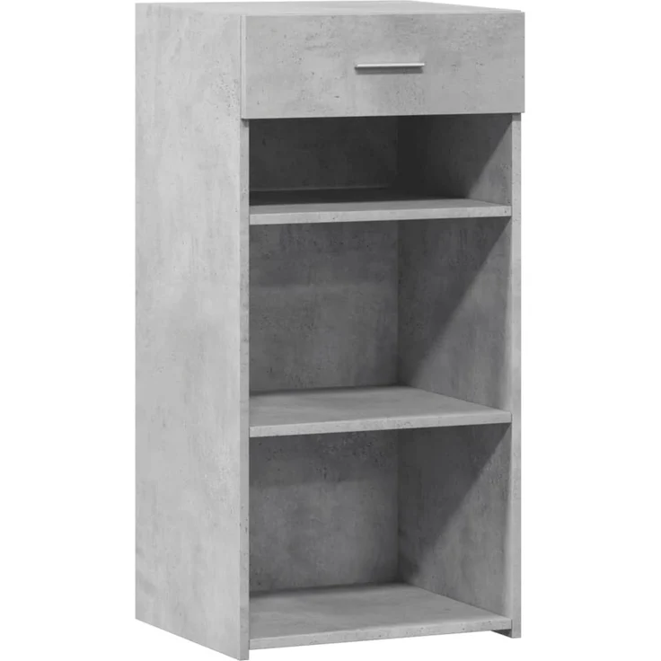 vidaXL Sideboard Betongrau 45x42,5x93 cm Holzwerkstoff 846323 – Bild 2