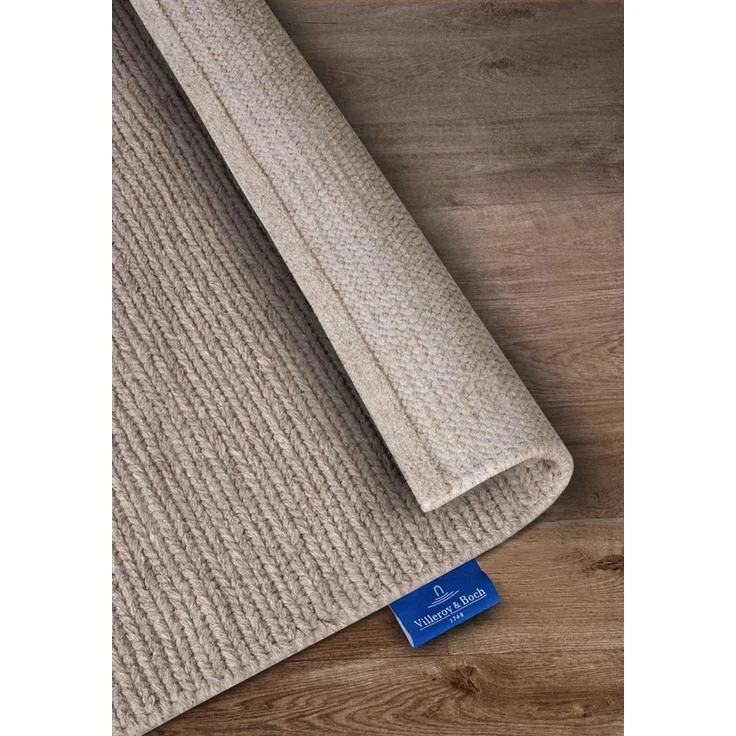 Villeroy & Boch 'Francois' Wollteppich, Höhe: 7 mm, handgewebt, weiche Wolle, Linen, 120x170 cm – Bild 3