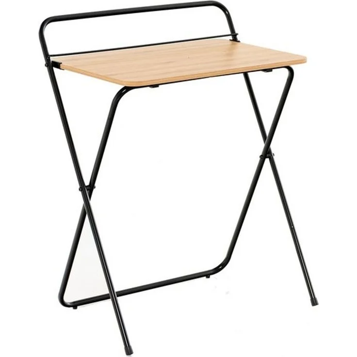 COSTWAY Computertisch, 60cm Schreibtisch Klappbar, mit Tablethalterung Metall – Bild 4