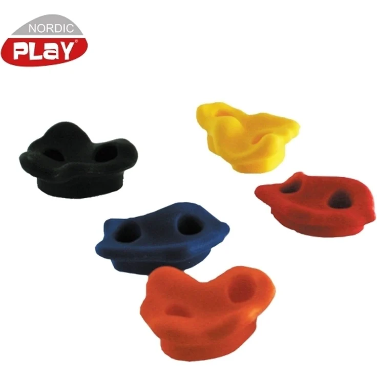 Klettersteine 5 Stk. inkl. Schrauben Kunststoff NORDIC PLAY (805-475)