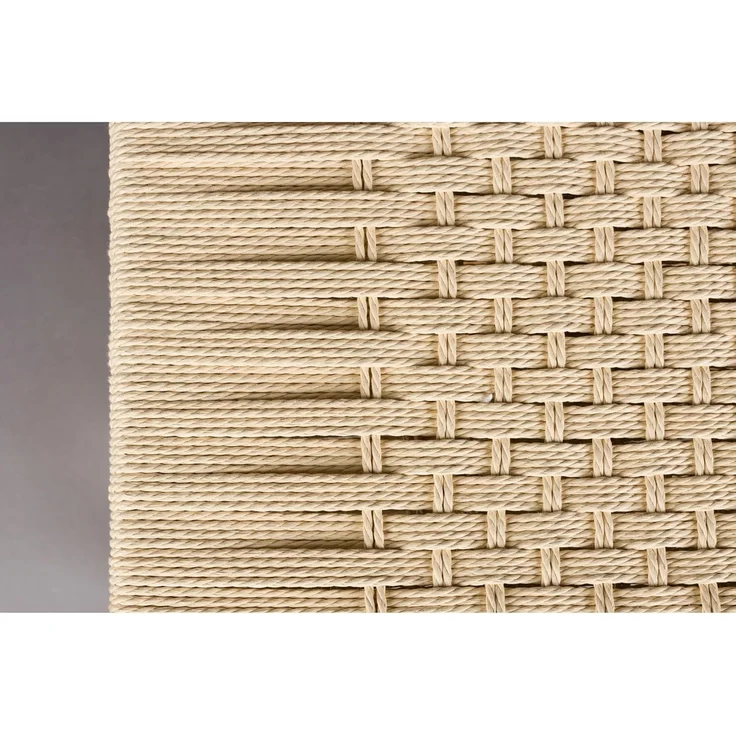 Sitzbank Hocker Kintaro aus Eiche | Japandi-Design mit Seilgeflecht – Bild 6
