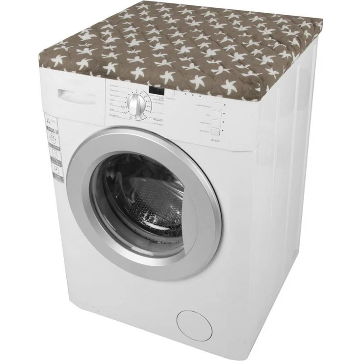 Bestlivings Waschmaschinenbezug 60x60cm aus Baumwolle/Polyester, mit Gummizug, Frottee-Steppung, maschinenwaschbar & trocknergeeignet – Bild 3