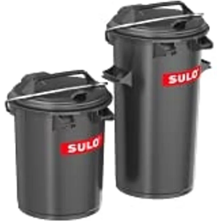 SULO Aufbewahrungsbox SULO Mülleimer 50 l Kunststoff anthrazit - 1052566 – Bild 4
