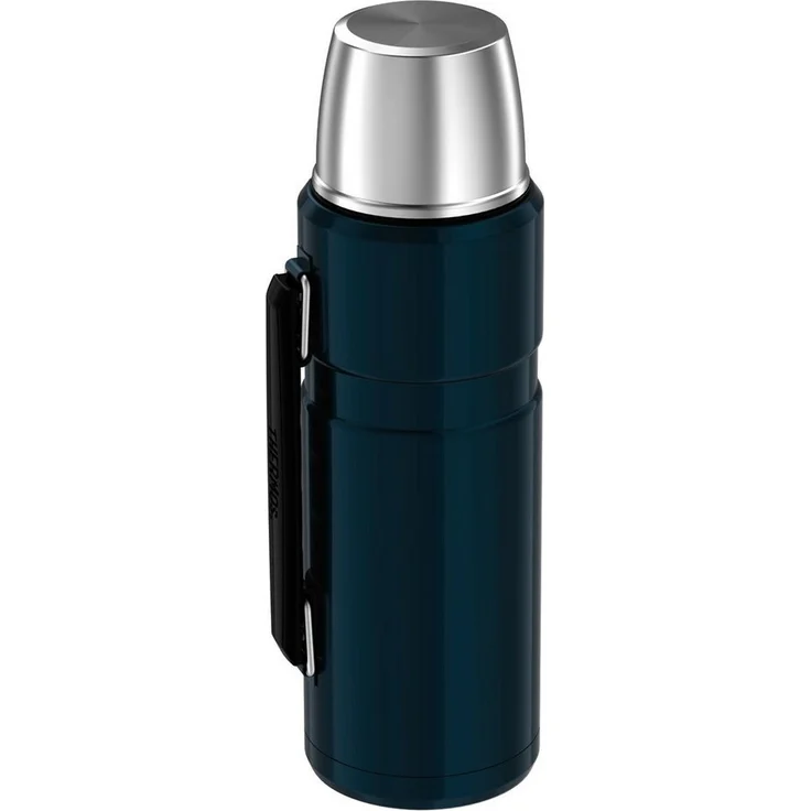 THERMOS STAINLESS KING Thermosflasche ice grey 1,20l - Edelstahl, absolut dicht, mit Trinkbecher und Griff, 24h heiß & 24h kalt, spülmaschinenfest, BPA-frei – Bild 3