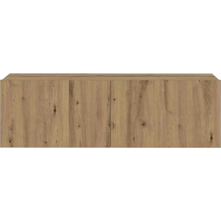 vidaXL 8-tlg. TV-Schrank-Set Wandmontage Artisan-Eiche Holzwerkstoff 3328978 – Bild 7