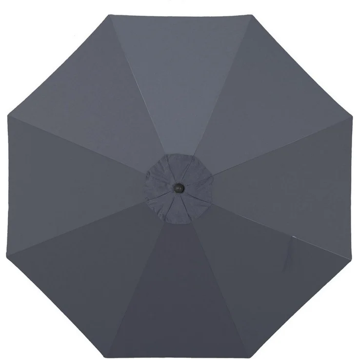 Sekey Alu-Sonnenschirm 330cm Sonnenschirm Gartensonnenschirm mit UV-Schutz，Windfester Sonnenschirm mit Kurbel für Balkon Garten & Terrasse Sonnenschutz UV 50+ – Bild 2