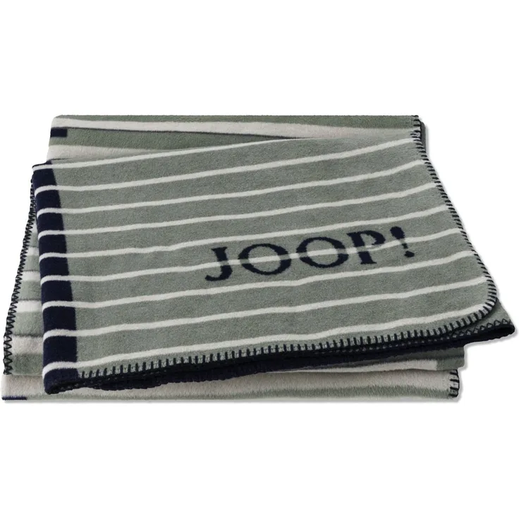 JOOP! DIVIDED Plaid / Decke Salbei 150 x 200cm