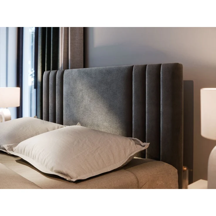 Masseno Boxbett KANES 180x200 cm mit Bonell Matratze und Topper – Bild 3