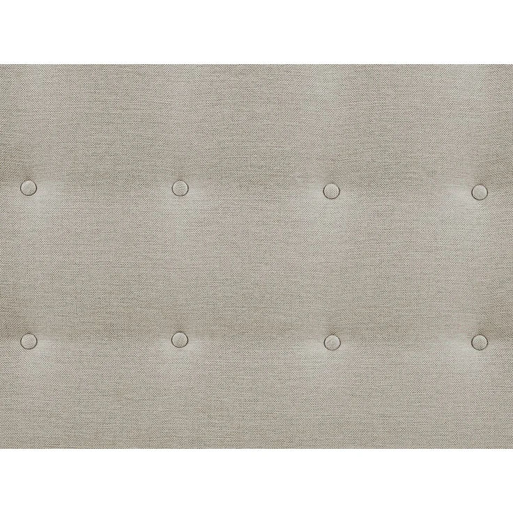 Vente-unique - Polster-Bettkopfteil - 160 cm - Stoff - Beige - FRANCESCO – Bild 6