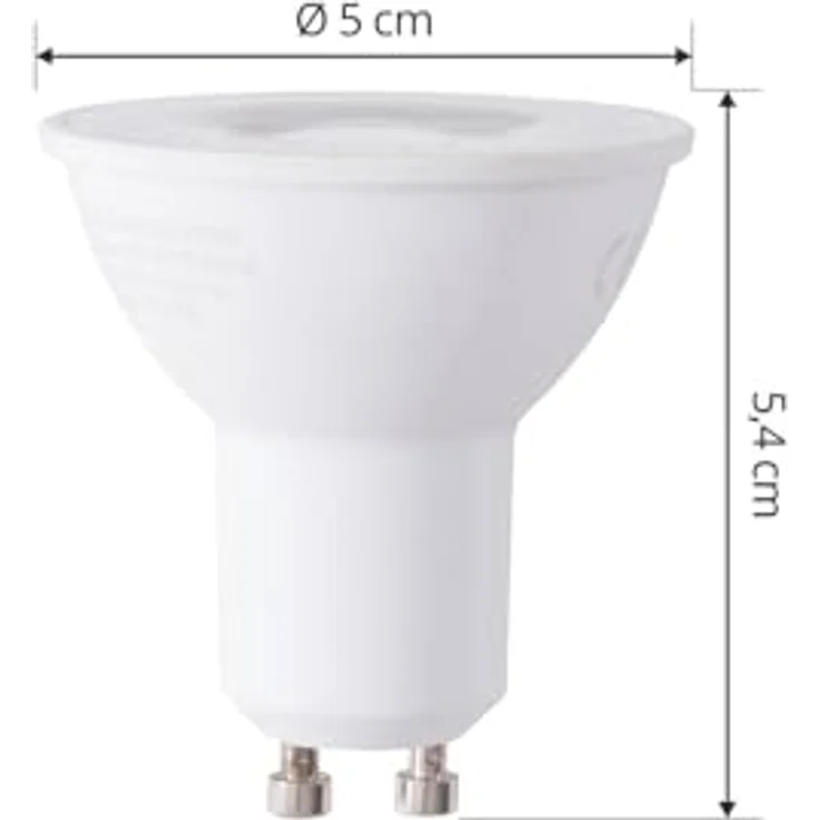 Arcchio LED GU10 Lampe, Energiesparendes Leuchtmittel in Weiß für vielseitige Anwendungen – Bild 3