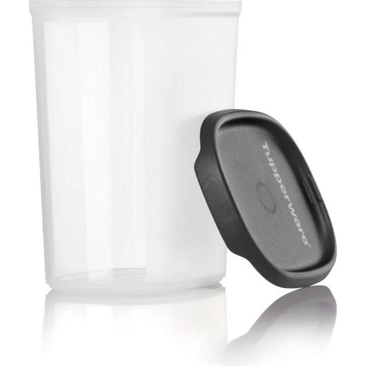 TUPPERWARE Vorratsdose Tupperware One Touch Fresh® 1,8l mit anthrazit Deckel – Bild 1