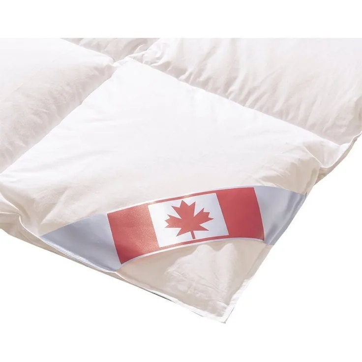 KÜNSEMÜLLER Daunenbettdecke xclusive extra leichte Sommer Daunen Decke Canada Daune Nomite, Füllung: 90% Daunen 10% Kleinstfederchen, Qualität Klasse 1