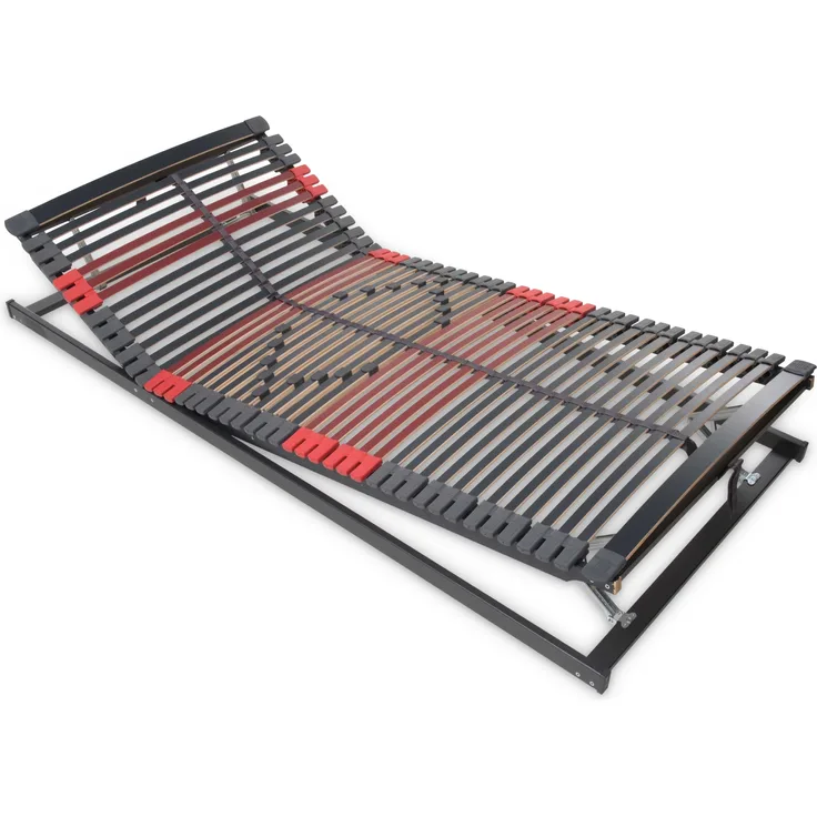Betten-ABC 'Max Premium K+F' – 7-Zonen-Lattenrost mit 44 Leisten und Kopf- und Fußverstellung, Größe: 140x200