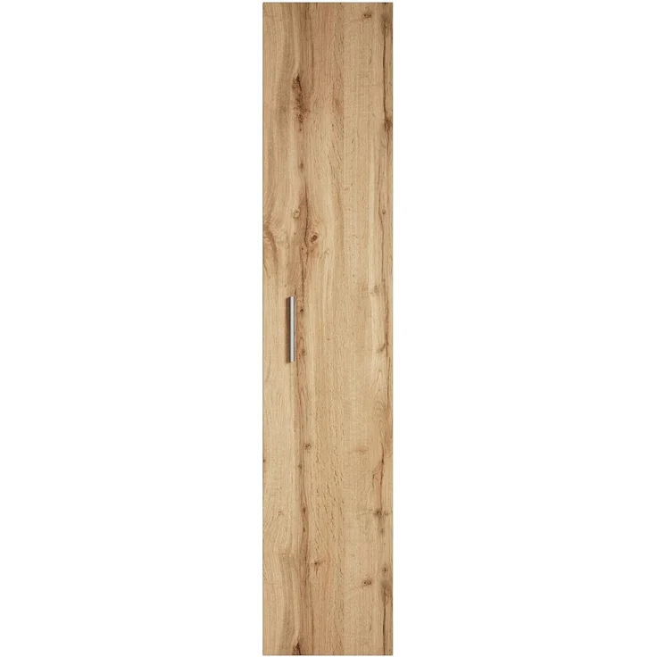 Badplaats Badezimmerschrank Pluto 30 x 30 x 150 cm Eiche - Hoch Badschrank mit 1 Tür – Bild 4