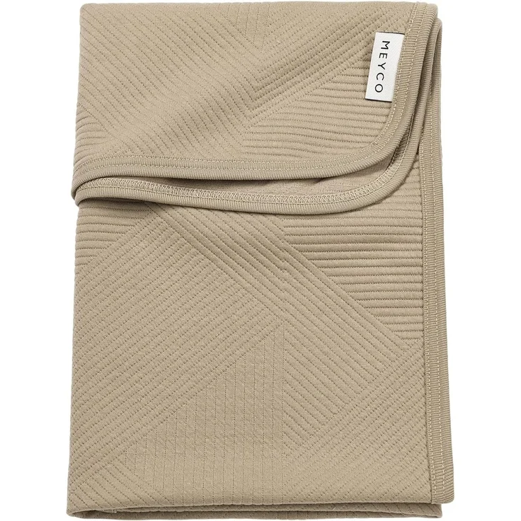 Meyco Strickdecke – Pure – 75 x 100 cm – Jacquard