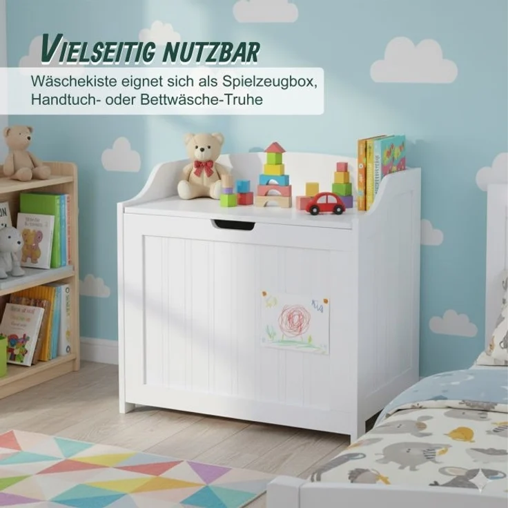 Wäschetruhe mit Soft-Close-Deckel 10051486_49 – Bild 5