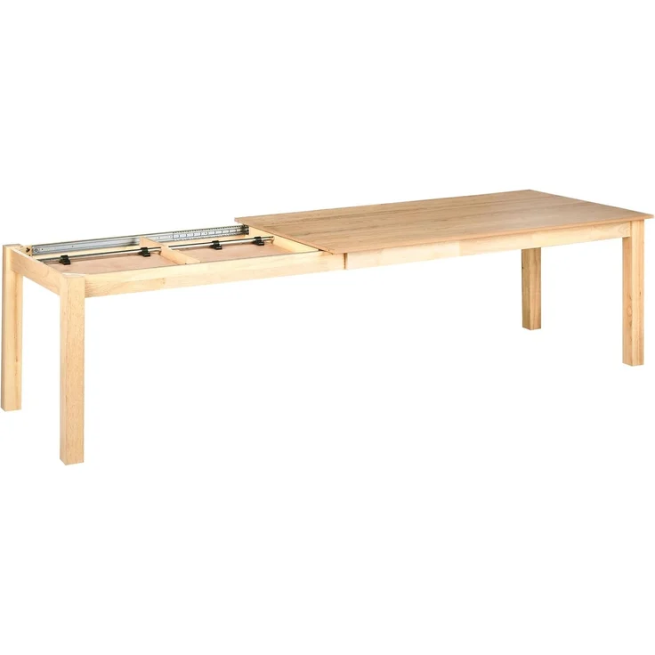 Ausziehbarer Konferenztisch MADURA 100 cm x 180 280 cm Helle Esche – Bild 4