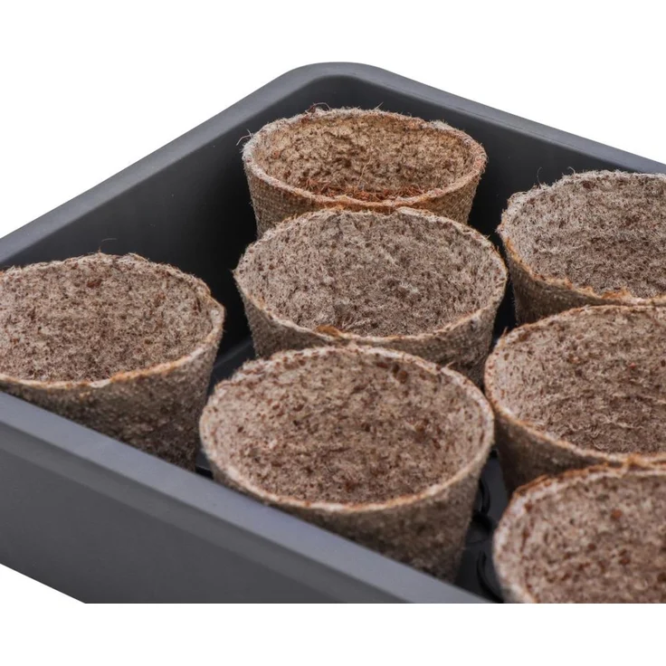 SIENA GARDEN Pikier- und Anzuchtschale 29x19x6 cm PP, anthrazit – Bild 5